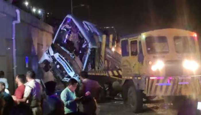 Odisha Bus Accident: ഒഡിഷയിൽ ബസ് ഫ്‌ളൈ ഓവറിൽ നിന്നും താഴേക്ക് മറിഞ്ഞു; 5 മരണം, 38 പേർക്ക് പരിക്ക്