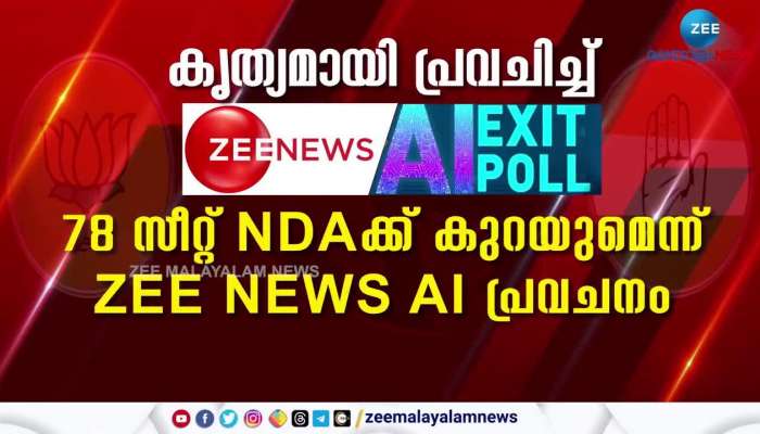 Lok Sabha Election 2024: ZEE NEWS AI Exit Poll Zeenia Accurately Predicted Lok Sabha Election 2024 Result