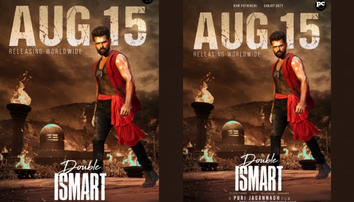 Double ISMART: റാം പൊതിനേനി, പുരി ജഗന്നാഥ്‌ പാൻ ഇന്ത്യൻ ചിത്രം 'ഡബിൾ ഐ സ്മാർട്'; തീയേറ്ററുകളിലേക്ക്
