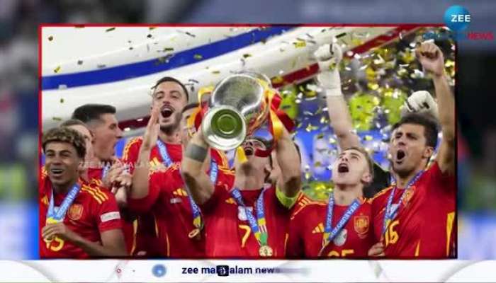 Spain wins 4th title of Euro Cup 2024 