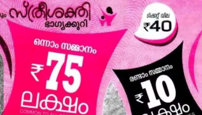 Kerala Lottery Result: ഇന്നത്തെ ഭാ​ഗ്യം ആർക്ക്? സ്ത്രീ ശക്തി ലോട്ടറി ഫലം പ്രഖ്യാപിച്ചു, ഒന്നാം സമ്മാനം ഈ നമ്പറിന്