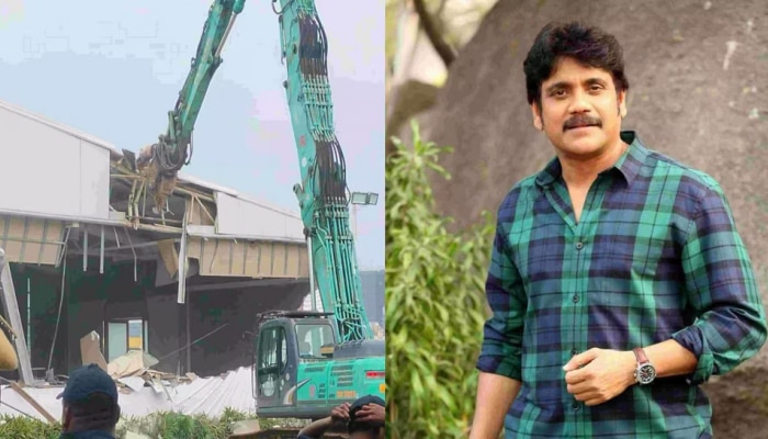 Nagarjuna: ബഫര്‍ സോണില്‍ അനധികൃത നിര്‍മ്മാണം; നടന്‍ നാഗാര്‍ജുനയുടെ കണ്‍വെന്‍ഷന്‍ സെന്റര്‍ പൊളിച്ചു മാറ്റി ഹൈഡ്ര