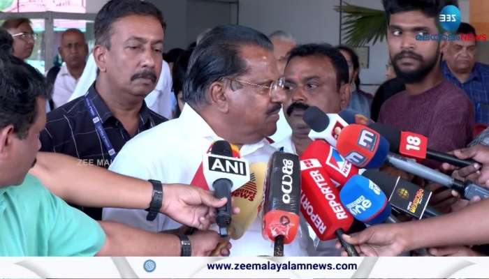 EP Jayarajan said why he ended protest over the indigo flight