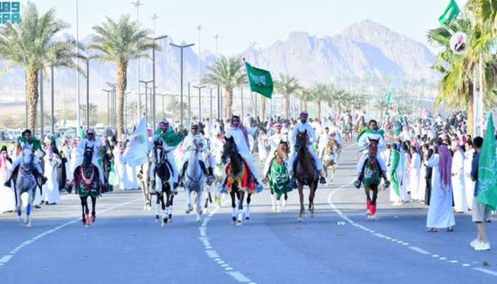 Saudi National Day 2024: സൗദി ദേശീയ ദിനാഘോഷം: ഒരുക്കങ്ങൾ പൂർത്തിയായി; 17 നഗരങ്ങളിൽ എയർഷോ!