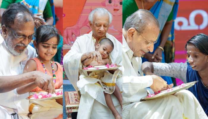 Vidyarambham 2024: അക്ഷരങ്ങളുടെ ലോകത്തേക്ക് കാടിന്റെ മക്കൾ; ആദ്യാക്ഷരം കുറിച്ച് കുരുന്നുകൾ