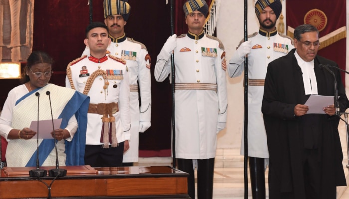 Justice Sanjiv Khanna: സുപ്രീം കോടതി ചീഫ് ജസ്റ്റിസായി സഞ്ജീവ് ഖന്ന  ചുമതലയേറ്റു