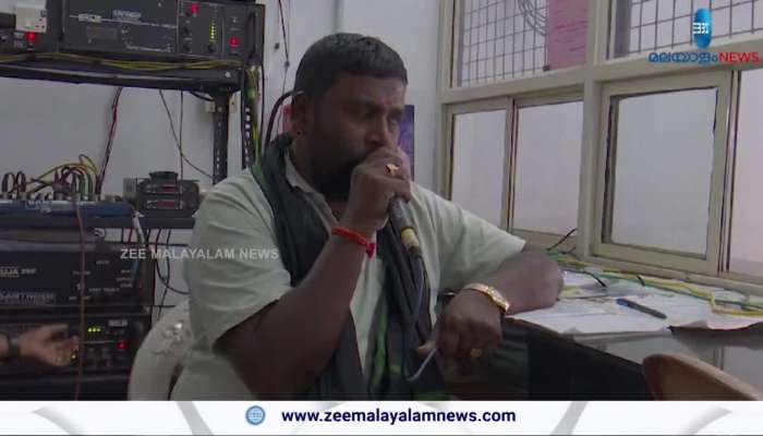 M.M. Kumar announcer of sabarimala for the last 25 years