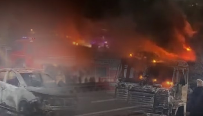 Jaipur Gas Tanker Blast: സിഎൻജി ട്രക്ക് വാഹനങ്ങളുമായി കൂട്ടിയിടിച്ച് വൻ അപകടം; 11 മരണം, നിരവധി പേർക്ക് പരിക്ക്, സംഭവം ജയ്പൂരിൽ