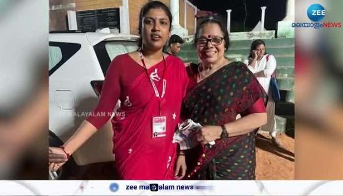 Chinta Jerome's saree goes viral 