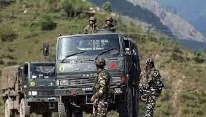 Encounter In Jammu &amp; Kashmir: ജമ്മു കശ്മീരിൽ ഏറ്റുമുട്ടൽ; 3 ഭീകരവാദികൾ നുഴഞ്ഞുകയറി