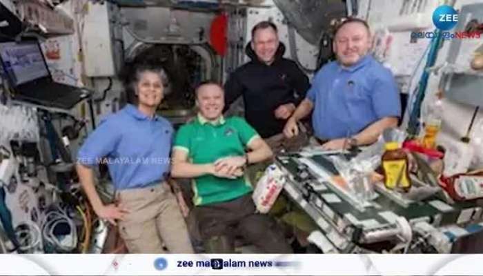 Sunita Williams ISS Undocking