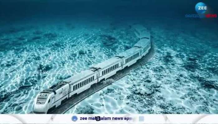 Mumbai To Dubai Underwater Train Project