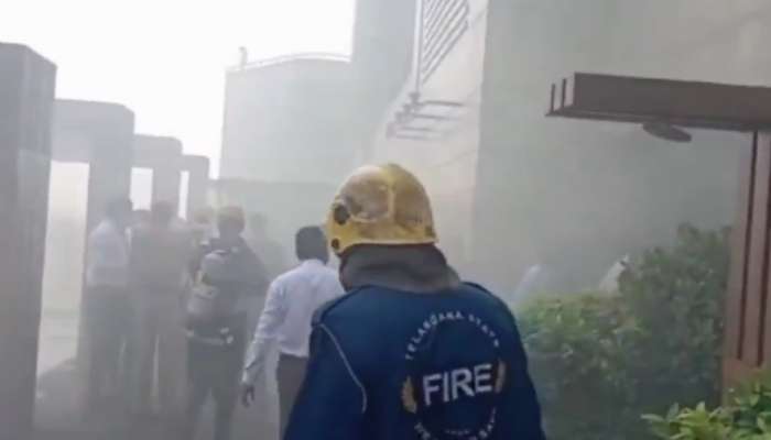 Fire In Star Hotel: ഹൈദരാബാദിൽ സൺറൈസേഴ്സ് ഹൈദരാബാദ് താരങ്ങൾ താമസിക്കുന്ന ഹോട്ടലിൽ തീപിടിത്തം; ടീം അം​ഗങ്ങളെ ഒഴിപ്പിച്ചു- Video