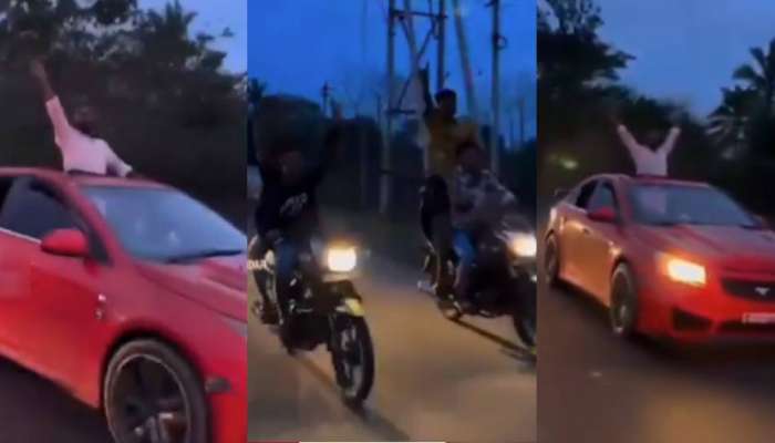 Celebration after Bail: കൂട്ടബലാത്സംഗ കേസില്‍ ജാമ്യത്തിലിറങ്ങി; പ്രതികളുടെ വിജയാഘോഷം വൈറൽ