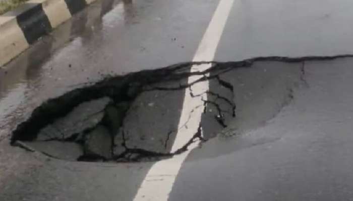NH Collapse: അറ്റകുറ്റപ്പണിക്കിടെ ദേശീയപാത ഇടിഞ്ഞുതാണു; പാലക്കാട്–തൃശൂർ ദേശീയപാതയിൽ വിള്ളൽ