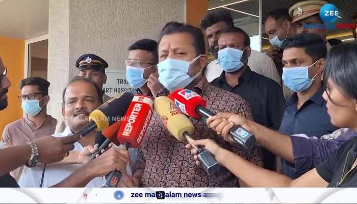 Suresh Gopi visited shine in the hospital