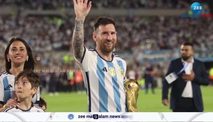 Minister V Abdurahman says Argentina football team will arrive in Kerala