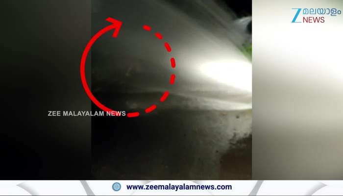 Power of Water: House Wife injured from pipeline leakage in Trivandrum