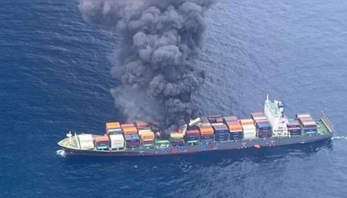 Cargo Ship Explosion: പരിക്കേറ്റ ആറ് നാവികരിൽ രണ്ട് പേരുടെ നില ഗുരുതരമെന്ന് റിപ്പോർട്ട്