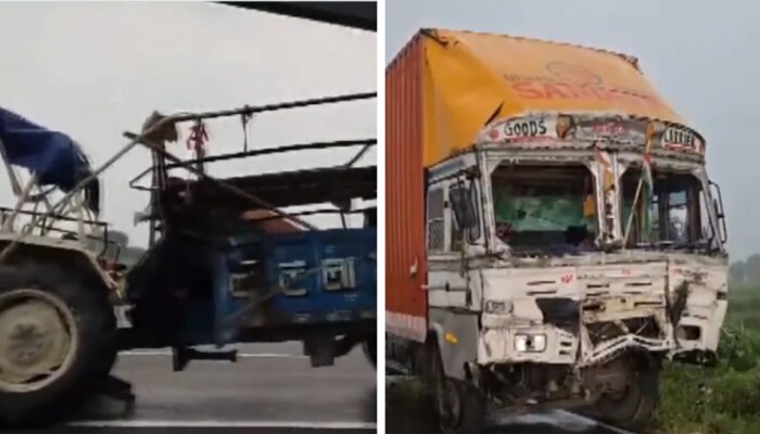 Uttar Pradesh Accident: ഉത്തർപ്രദേശിൽ കണ്ടെയ്നർ ട്രാക്ടറിലേക്ക് ഇടിച്ചുകയറി എട്ട് മരണം; 43 പേർക്ക് പരിക്ക്