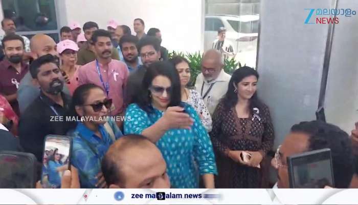 Celebrities including actress Shweta Menon undergo health checkup