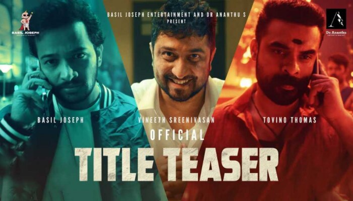 Athiradi Movie: &#039;&#039;ഒരുത്തൻ കാട്ടുതീയെങ്കിൽ മറ്റവൻ കൊടുങ്കാറ്റ്&#039;&#039;; ഇത് വെറും അടിയല്ല, &#039;അതിരടി&#039;, ബേസിൽ നിർമ്മിക്കുന്ന ചിത്രത്തിന്റെ ടൈറ്റിൽ ടീസർ