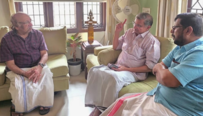 K Sachidanandan Controversy: സച്ചിദാനന്ദന്റെ വിമർശനം: അനുനയ നീക്കവുമായി സിപിഎം; തൃശൂർ ജില്ലാ സെക്രട്ടറി വീട്ടിലെത്തി കണ്ടു